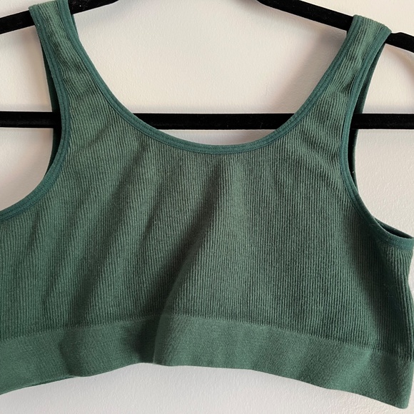 Bamboo bralette by C’est Moi in Pine *never worn* - Picture 2 of 7